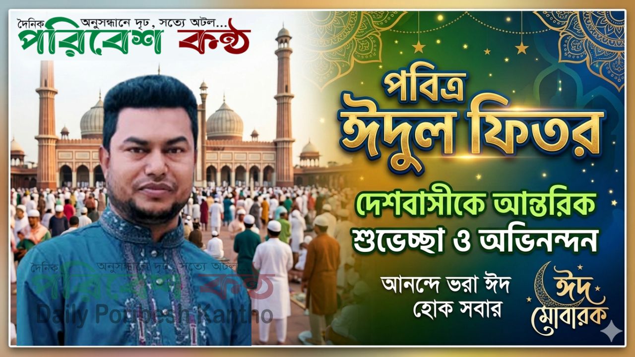 এডভোকেট সুমন মিয়ার ঈদ শুভেচ্ছা বার্তা