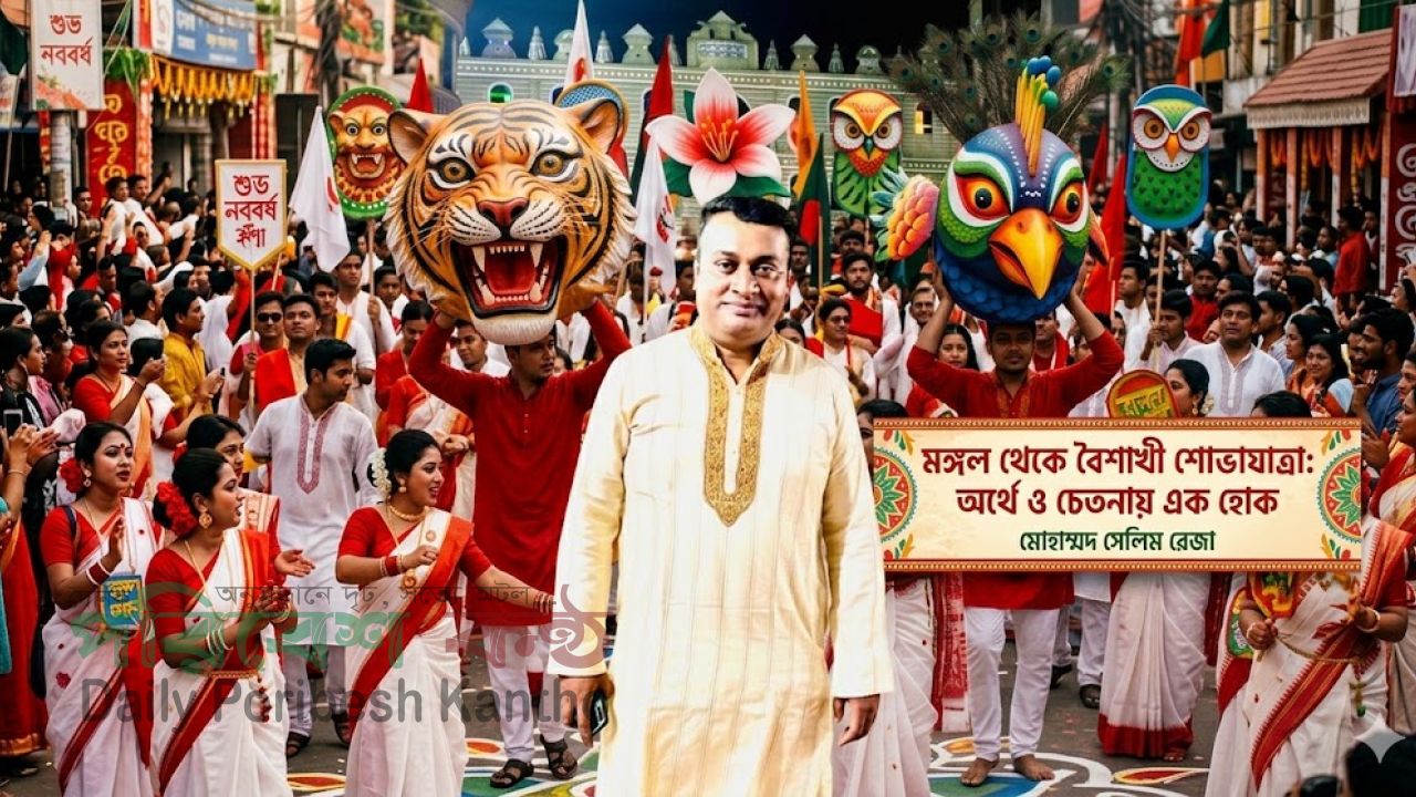 মঙ্গল থেকে বৈশাখী শোভাযাত্রা: অর্থে ও চেতনায় এক হোক