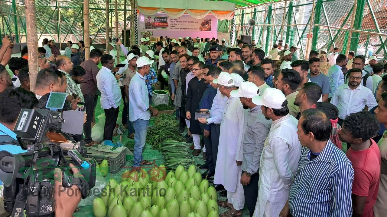 সিলেটে কৃষকের হাট উদ্বোধন: বাজার সিন্ডিকেট ভাঙার নতুন কৌশল