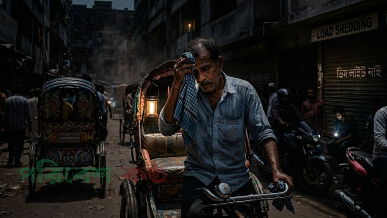তীব্র দাবদাহ ও লোডশেডিংয়ের ভয়াবহ প্রভাব: জনজীবনে চরম বিপর্যয়