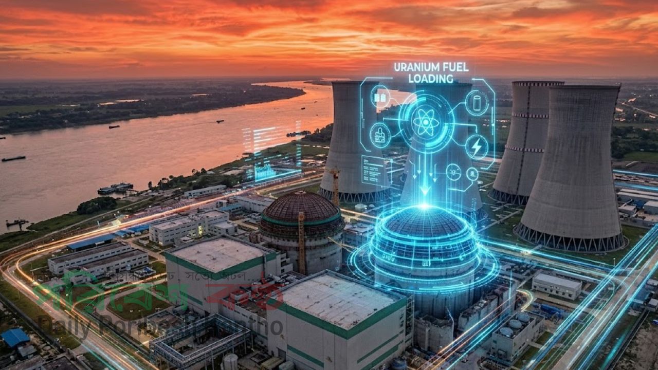 রূপপুর পারমাণবিক বিদ্যুৎকেন্দ্র: জ্বালানি লোডিং ও বাংলাদেশের নতুন ইতিহাস