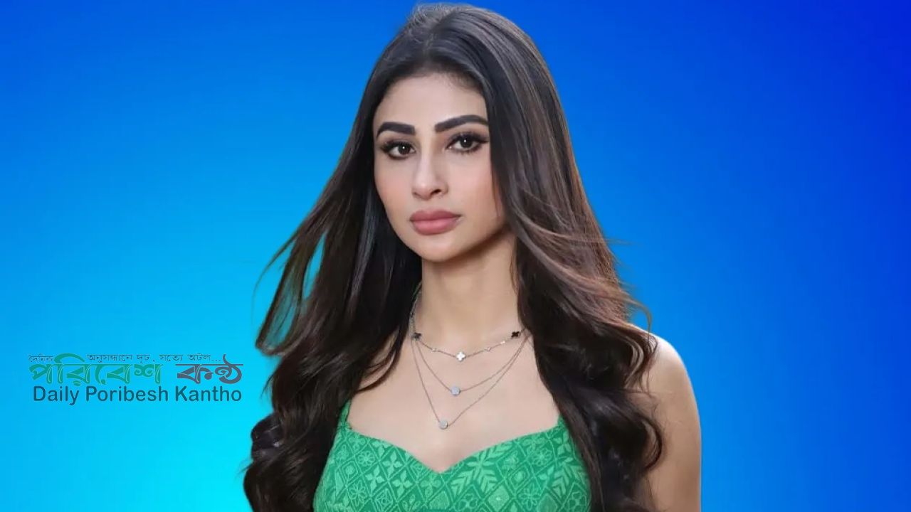 বিচ্ছেদ ঘোষণার পরই কানের লাল গালিচায় হাজির মৌনি রায়