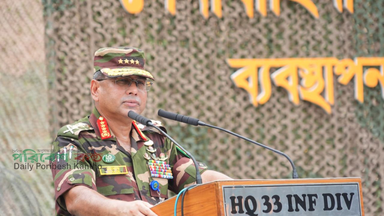 পরিস্থিতি স্থিতিশীল হওয়ায় সেনাসদস্যরা পর্যায়ক্রমে ব্যারাকে ফিরছেন: সেনাপ্রধান