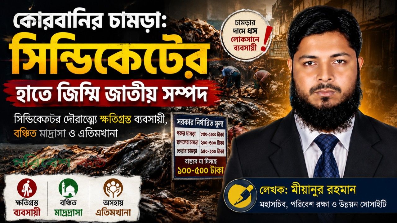 কোরবানির চামড়া: সিন্ডিকেটের হাতে জিম্মি জাতীয় সম্পদ