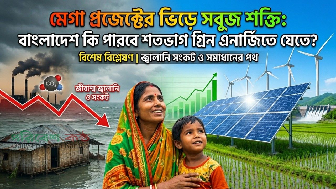 বাংলাদেশে নবায়নযোগ্য জ্বালানির সম্ভাবনা ও বিদ্যুৎ সংকট সমাধানের উপায়