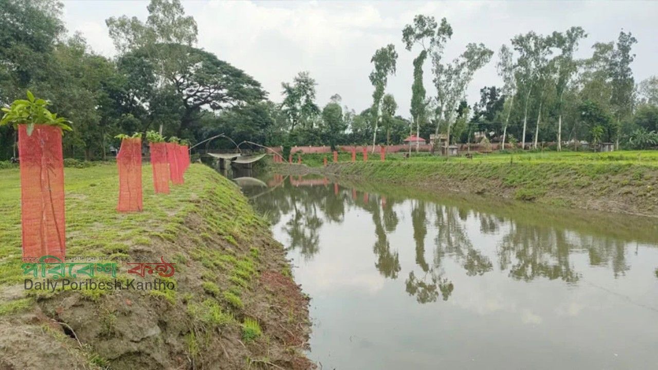 খাল পুনর্খননে প্রাণ ফিরল তিন বিলে