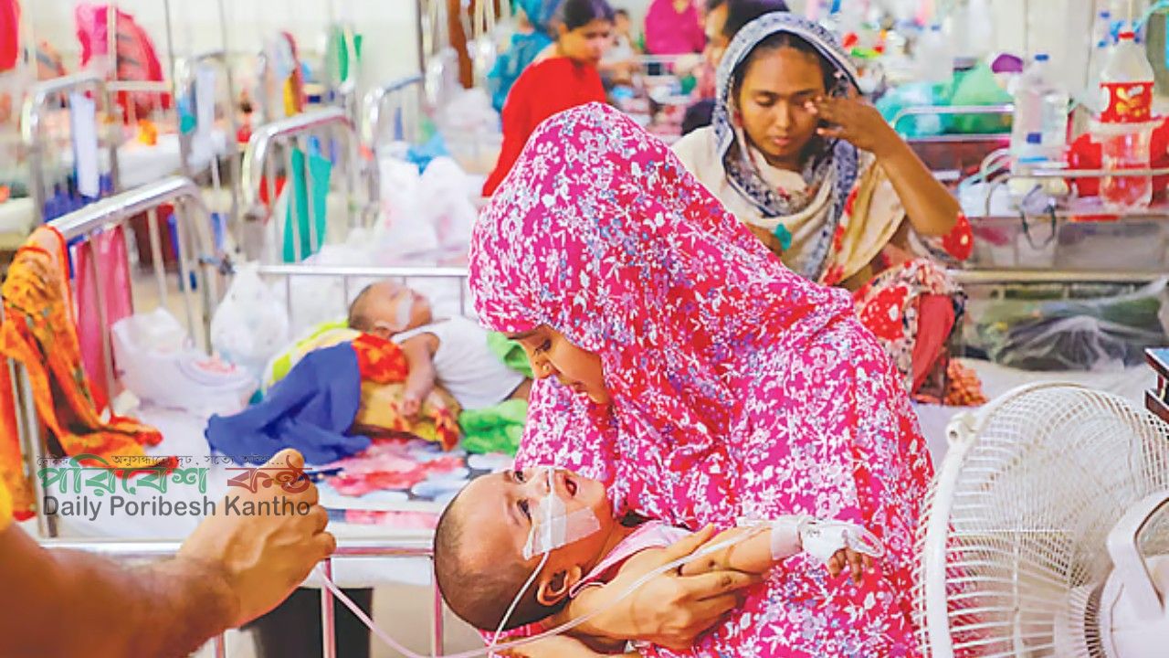 হাম ও এডিনো ভাইরাসের জোড়া আক্রমণ