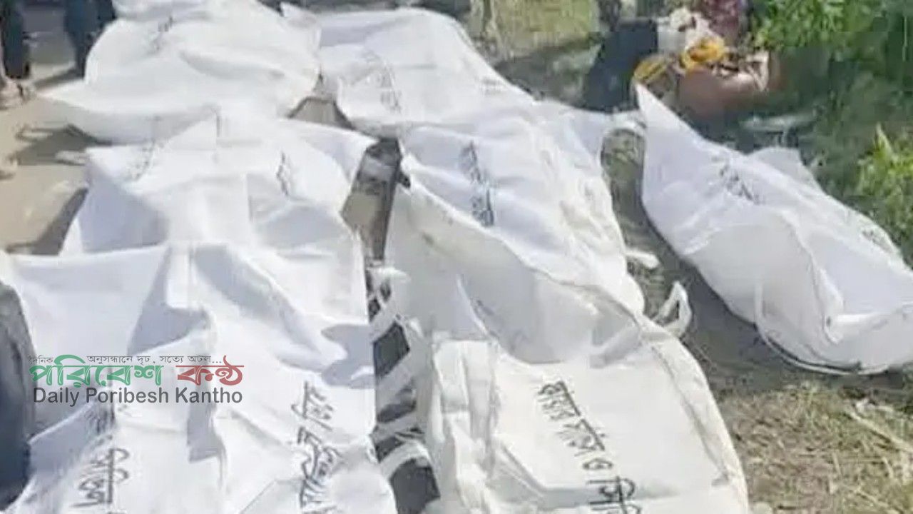 সিলেটে বাসের মুখোমুখি সংঘর্ষে ৯ জনের মৃত্যু