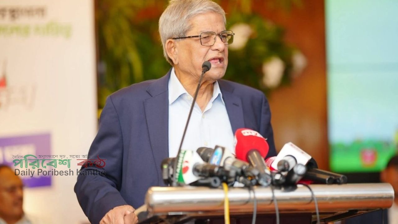 রাষ্ট্রপতি পদে প্রার্থী: কিছুই জানেন না মির্জা ফখরুল
