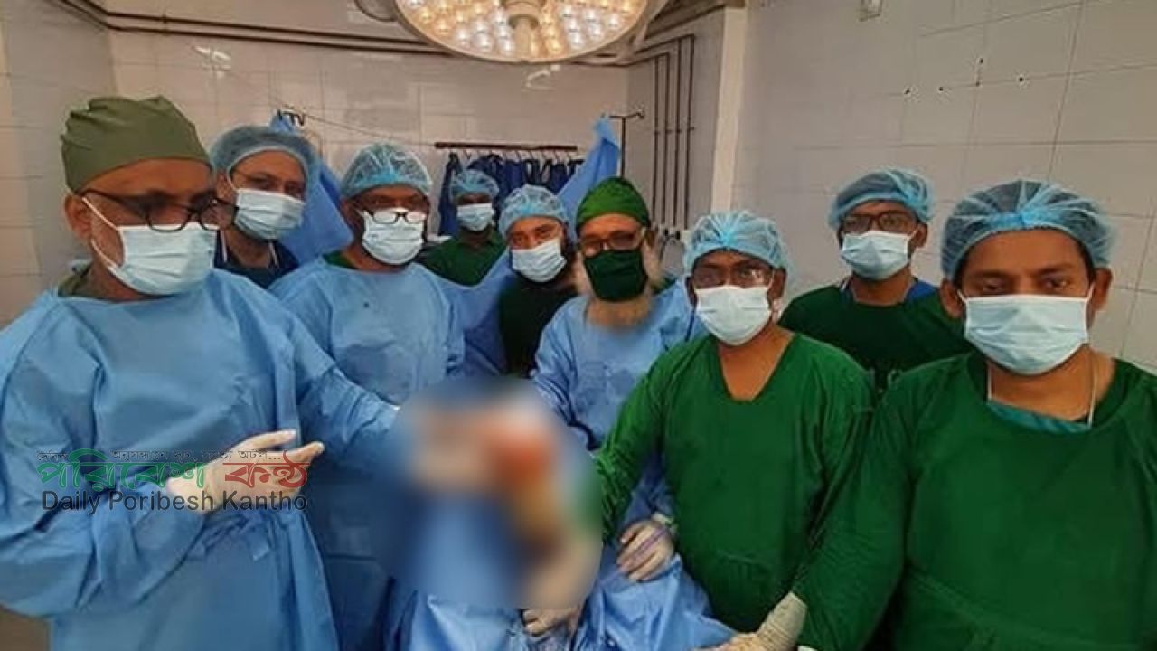 রামেক হাসপাতালে প্রথমবার হাঁটু প্রতিস্থাপন