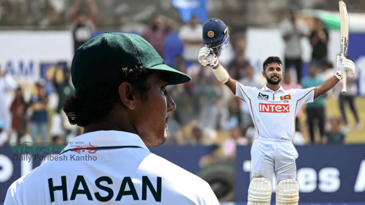 হাসান মাহমুদকে পেছনে ফেলে আইসিসির মাসসেরা দিনুশা