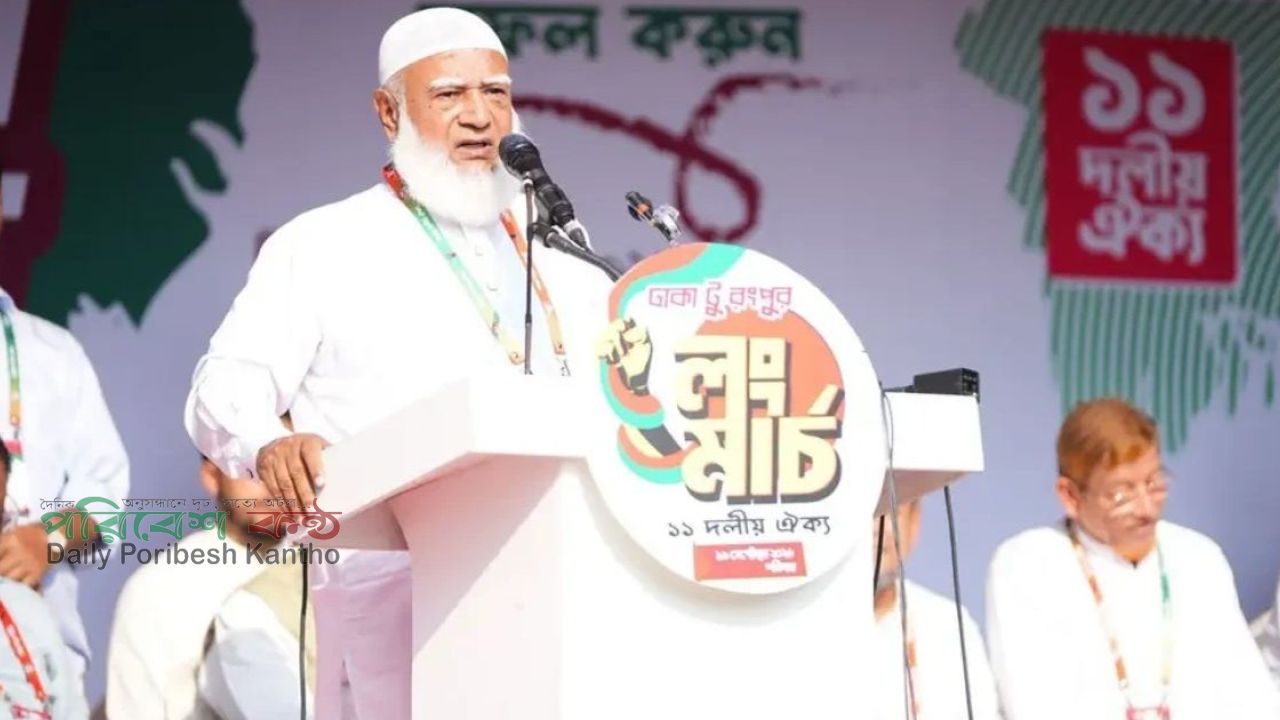 দাবি মেনে নিন, হতাশ হয়ে মাথা গরম করবেন না: জামায়াত আমির