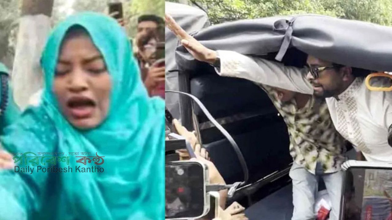 সেগুনবাগিচায় রবীন্দ্রনাথের ছবিতে কালি মাখার ঘটনায় আটক ৪