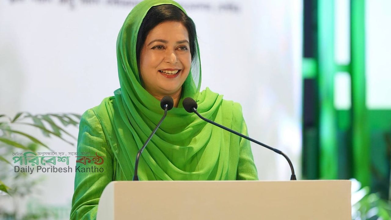জিয়াউর রহমান ফাউন্ডেশন মানবতার এক অসাধারণ দৃষ্টান্ত : জুবাইদা রহমান